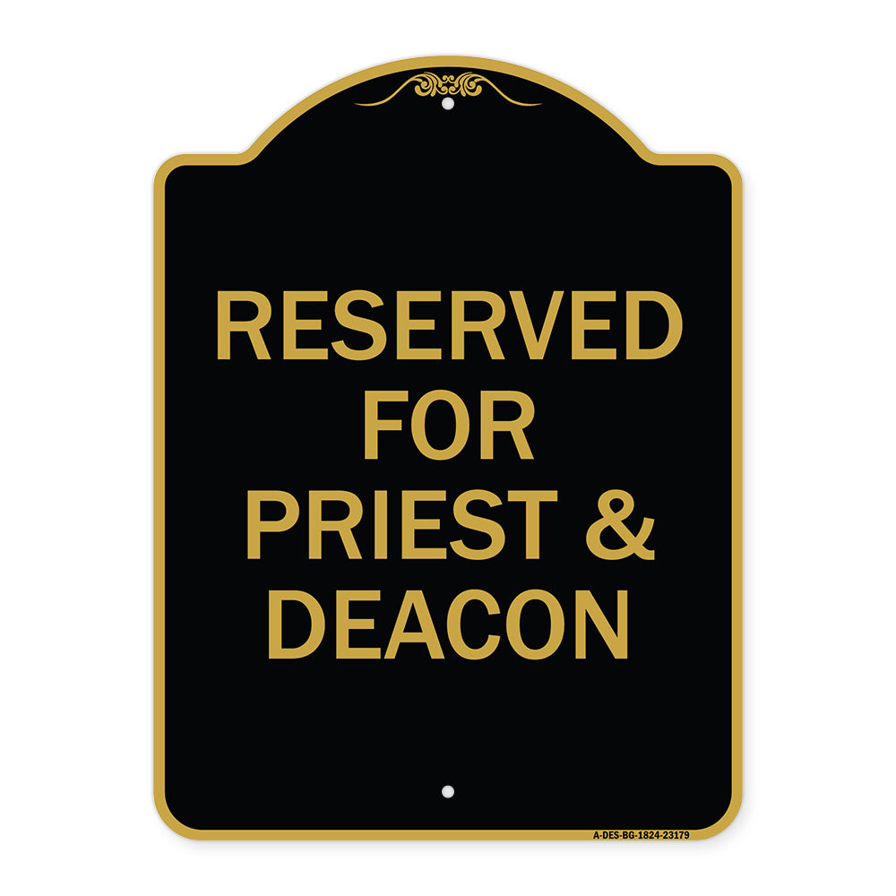 Reserved for Priest & Deacon