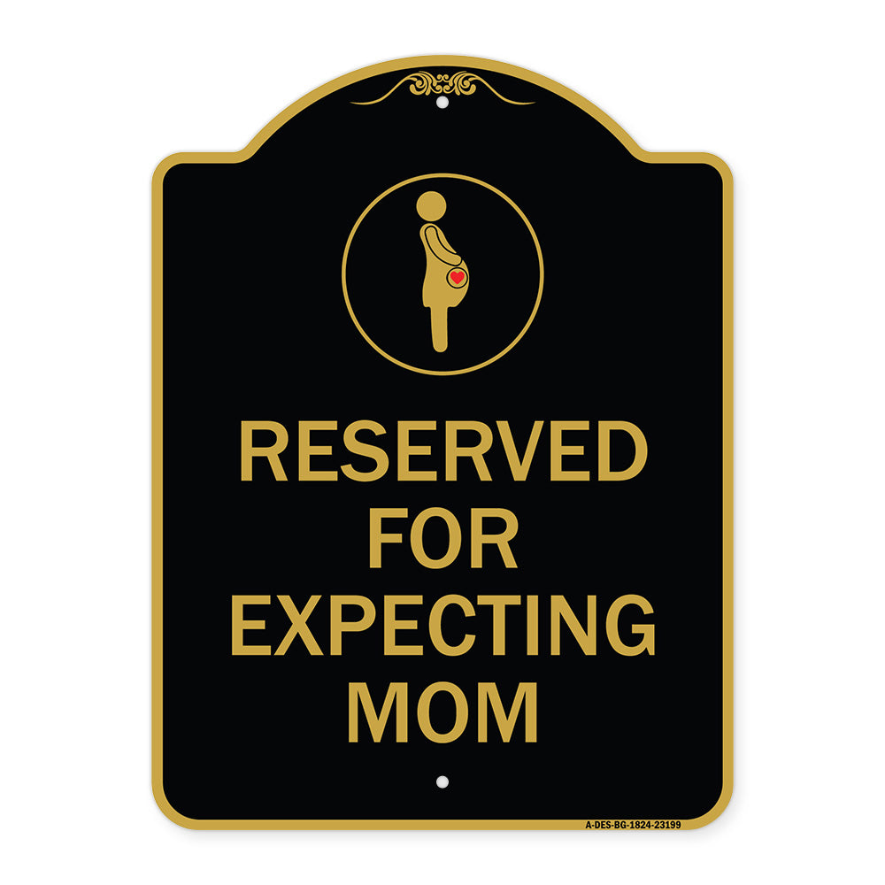 Reserved for Expecting Mom with Graphic