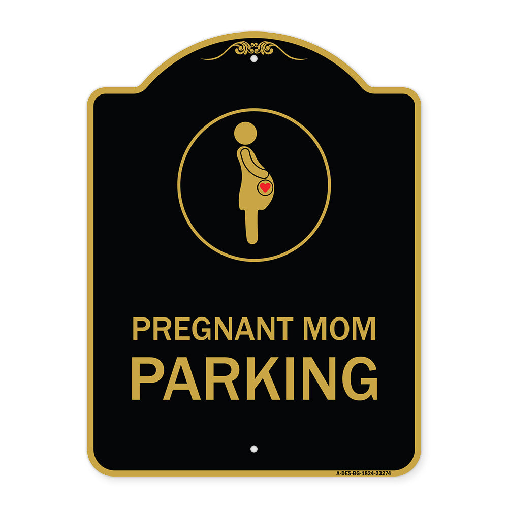 Pregnant Mom Parking (With Graphic)