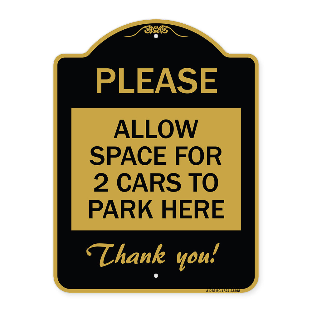 Please - Allow Space for 2 Cars to Park Here Thank You!