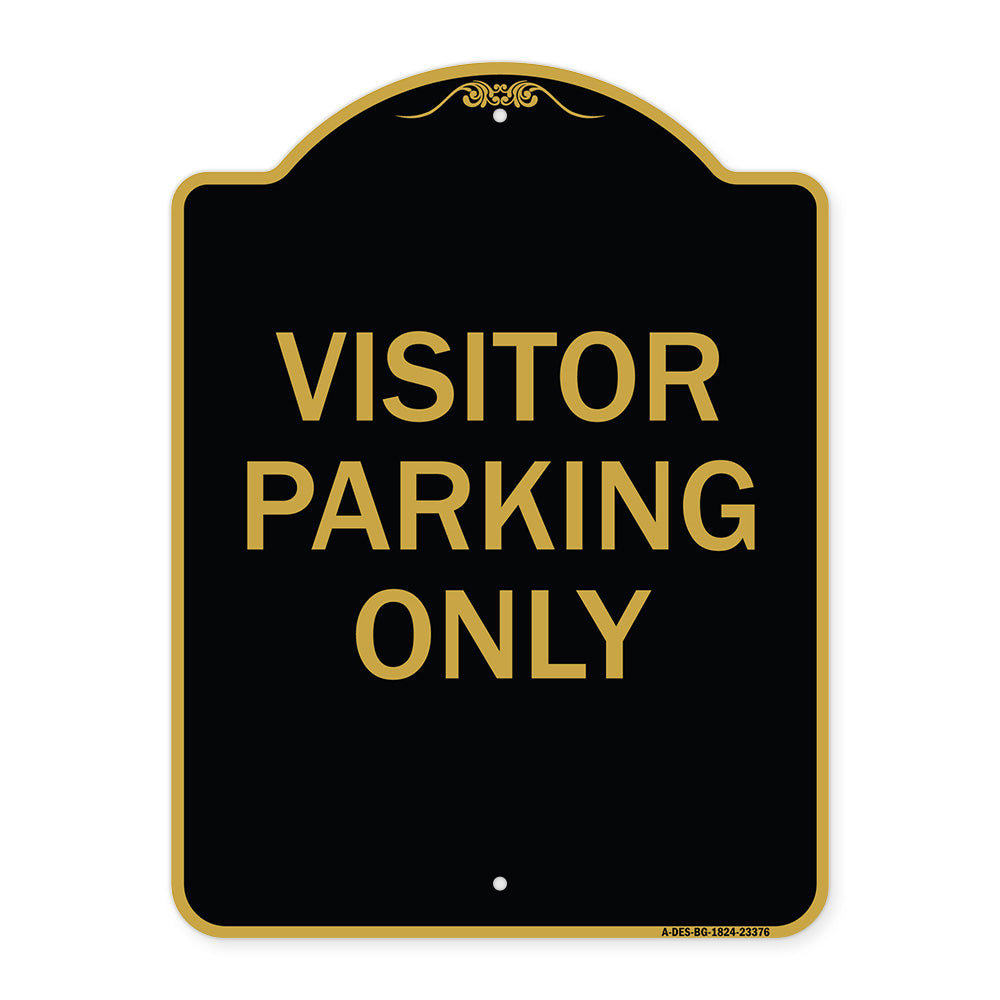 Parking Reserved Sign Visitor Parking Only