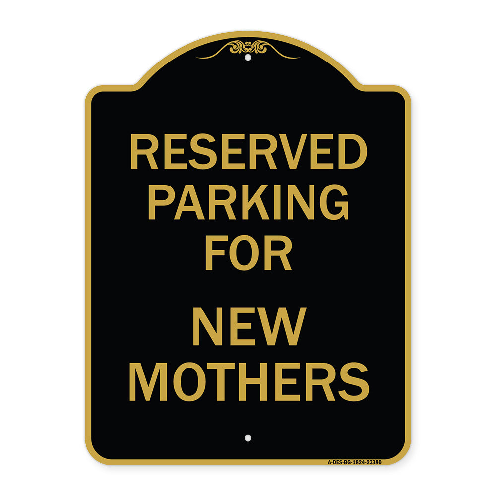 Parking Reserved for New Mothers