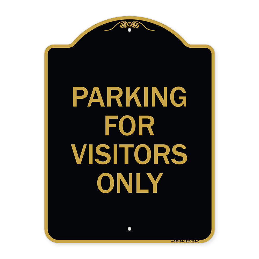 Parking for Visitors Only
