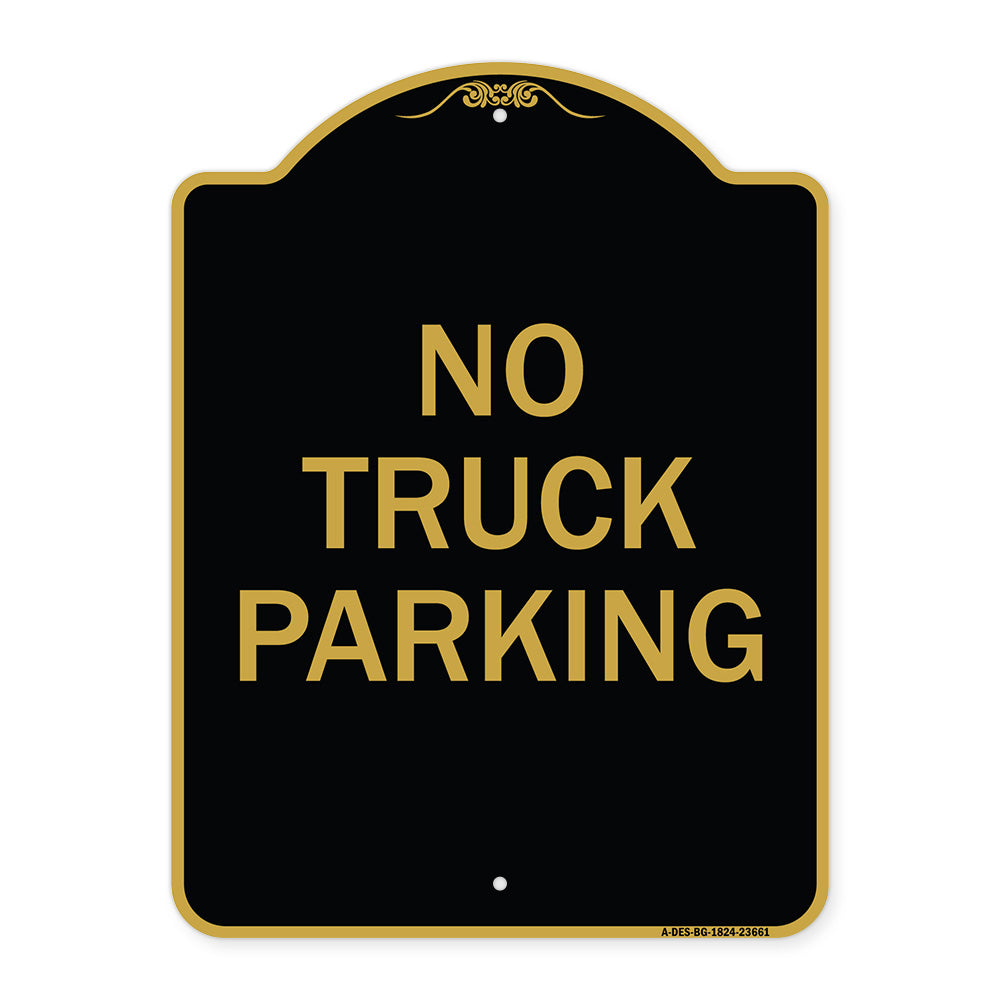 No Parking Sign No Truck Parking