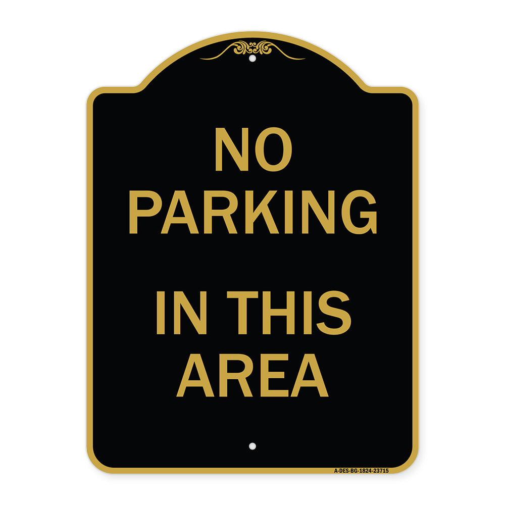 No Parking in This Area
