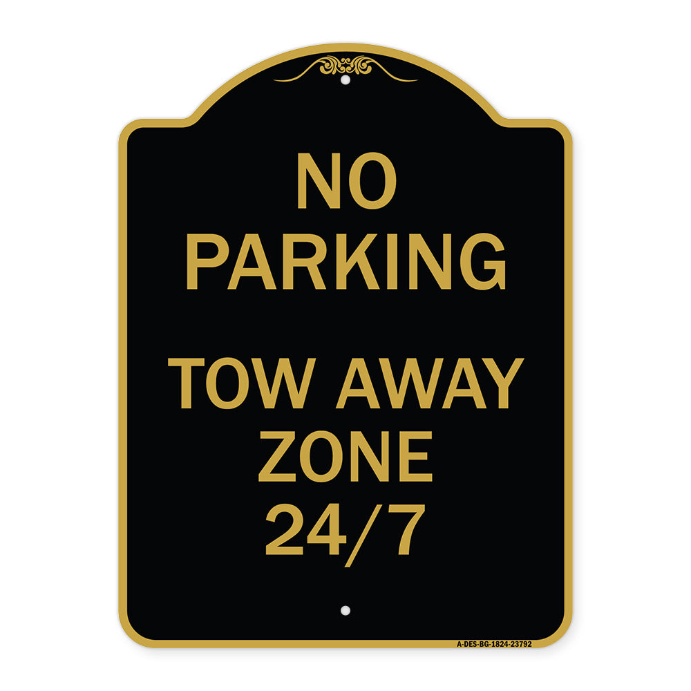 No Parking - Tow Away Zone 247