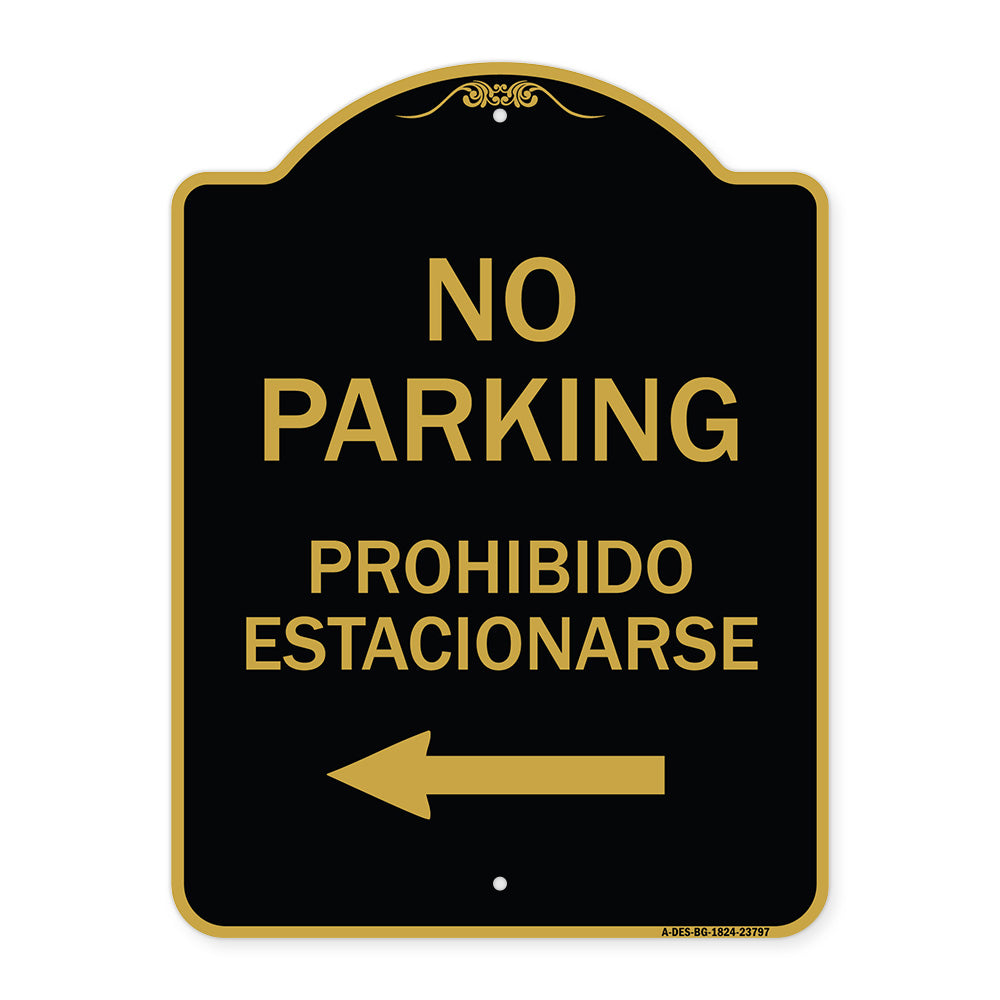 No Parking - Prohibido Estacionarse
