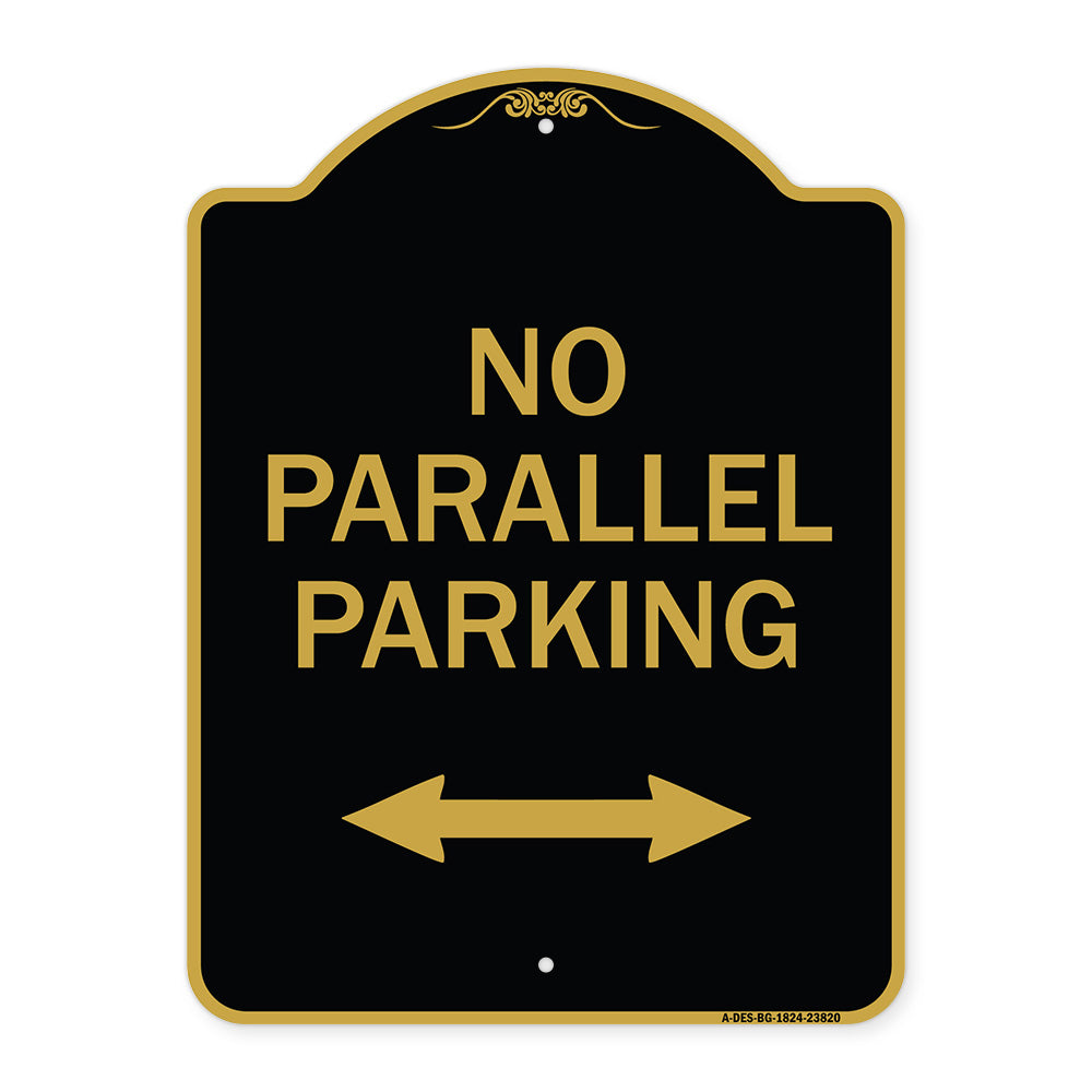 No Parallel Parking with Bidirectional Arrow