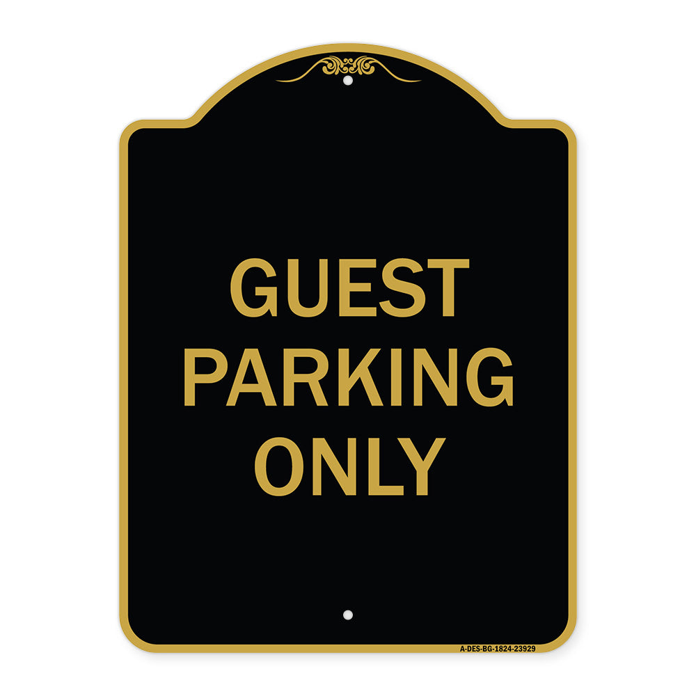Guest Parking Only