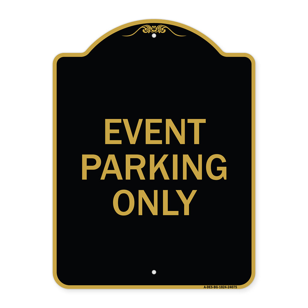 Event Parking Only