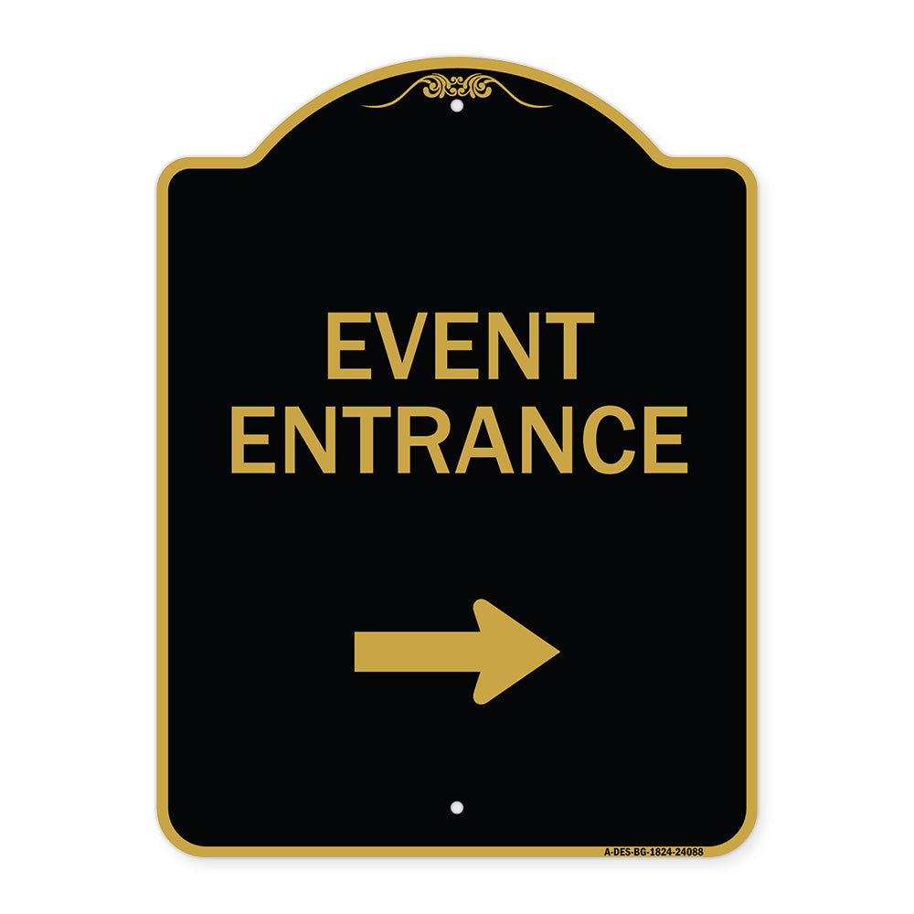Event Entrance (With Right Arrow)