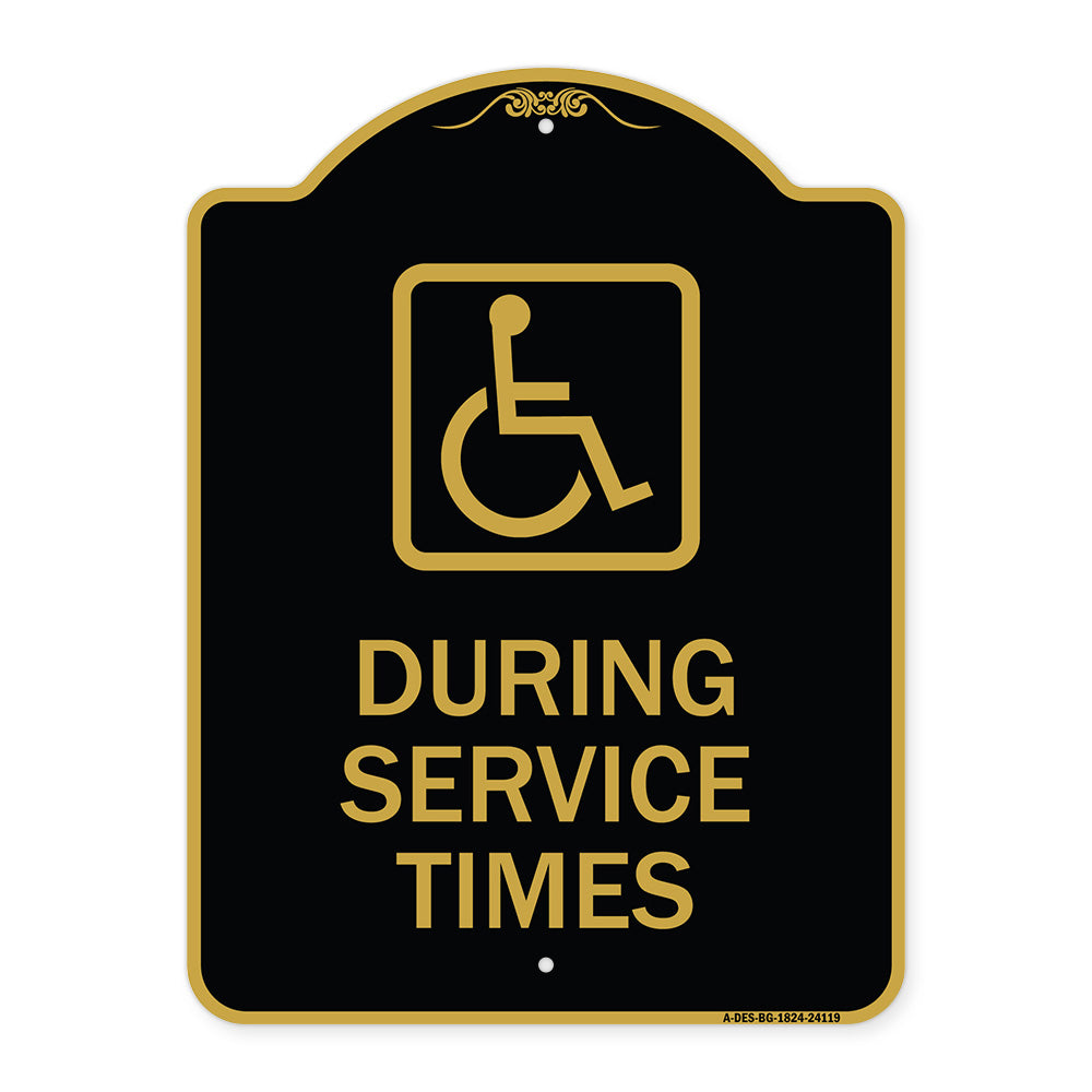 During Service Times (With Graphic)
