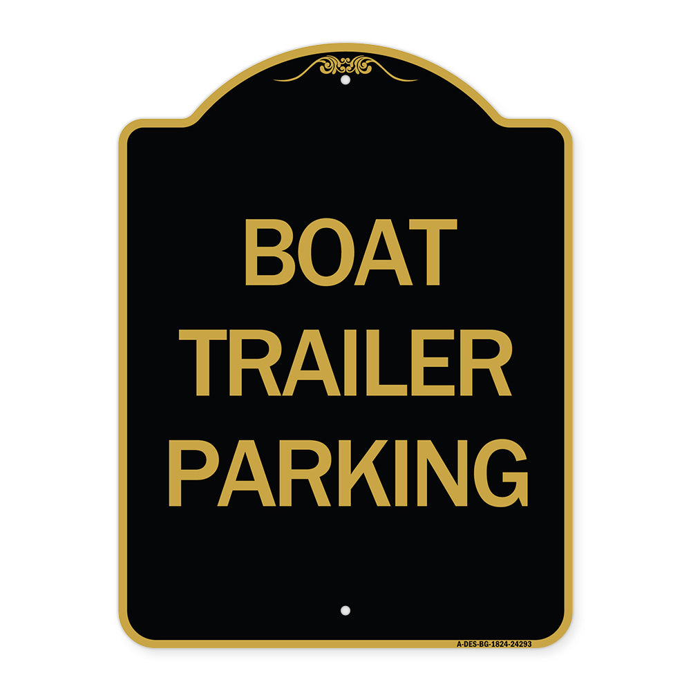 Boat Trailer Parking