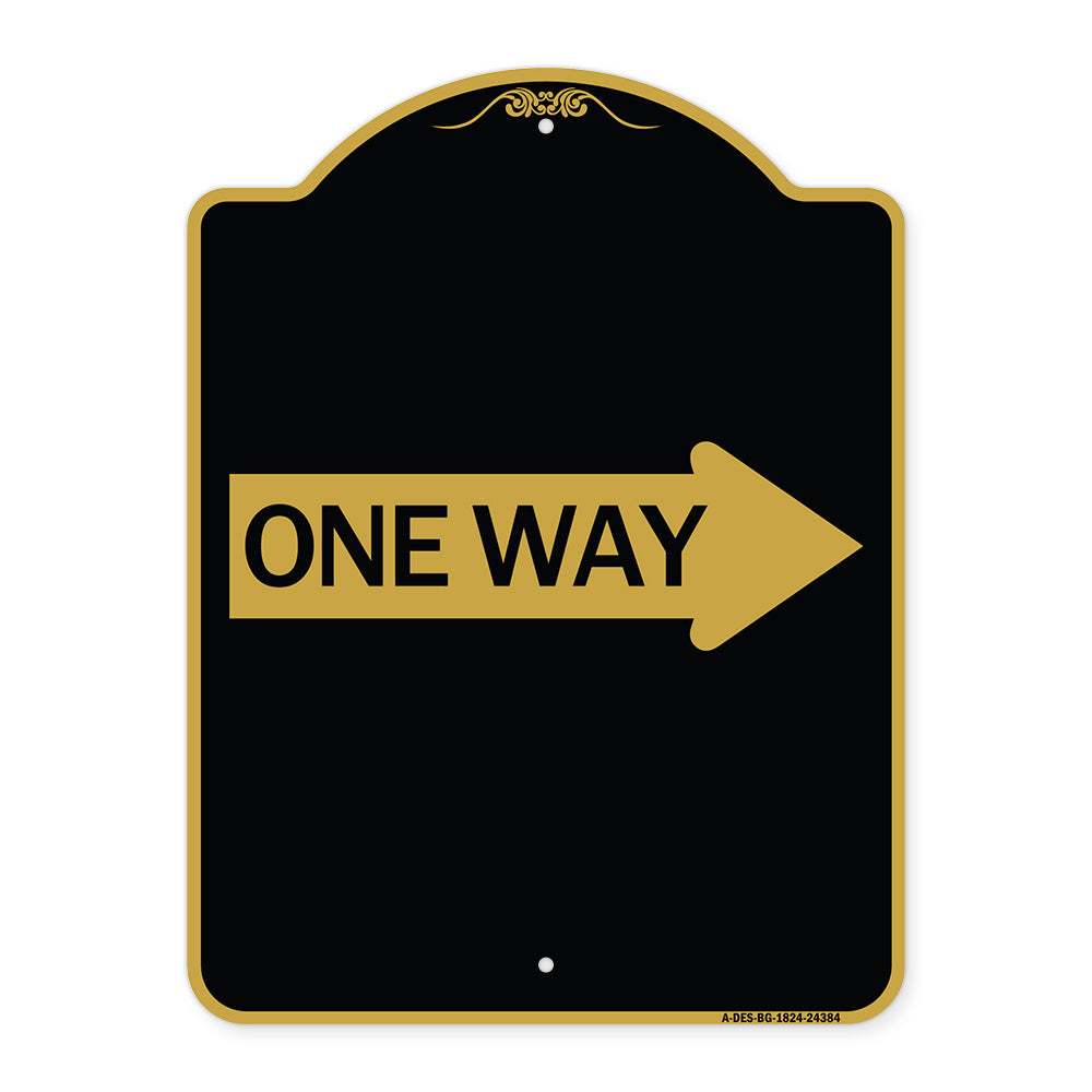 One Way (With Right Arrow)