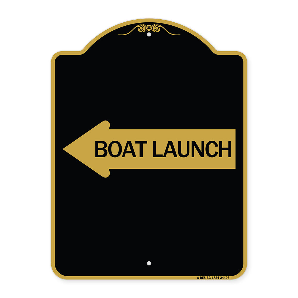 Boat Launch (With Left Arrow)