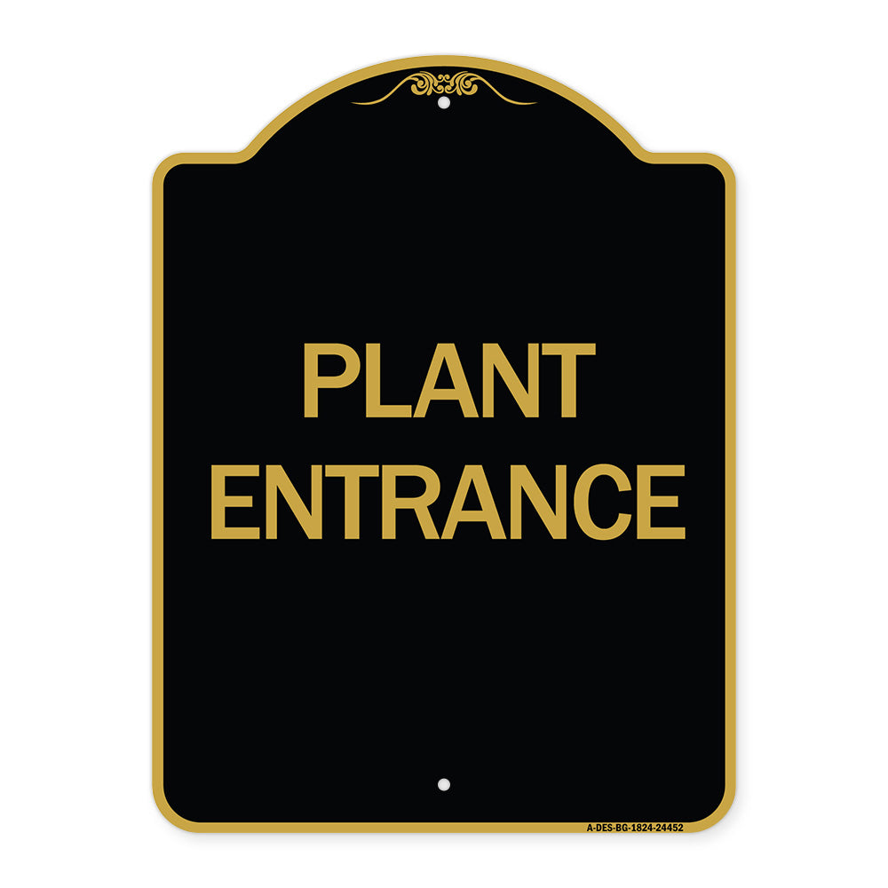 Plant Entrance