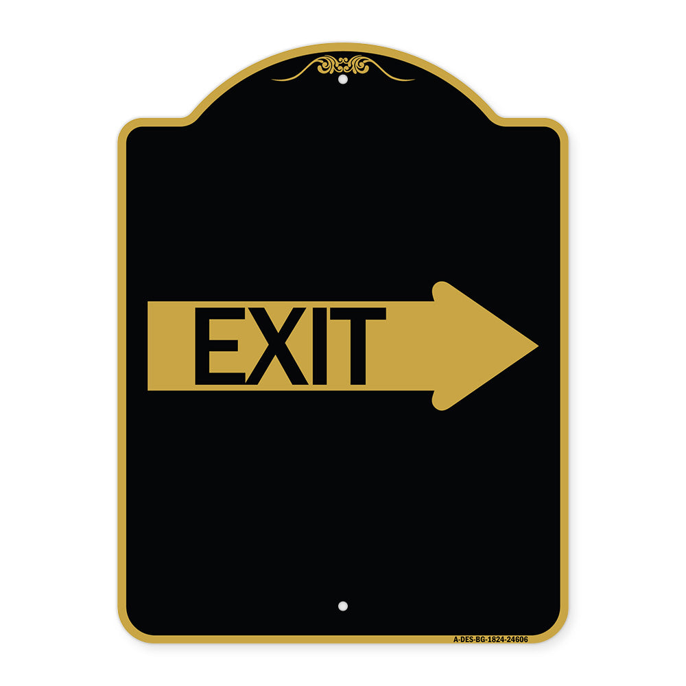 Exit (With Right Arrow)