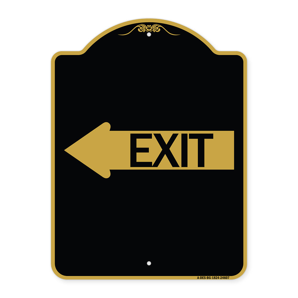 Exit (With Left Arrow)