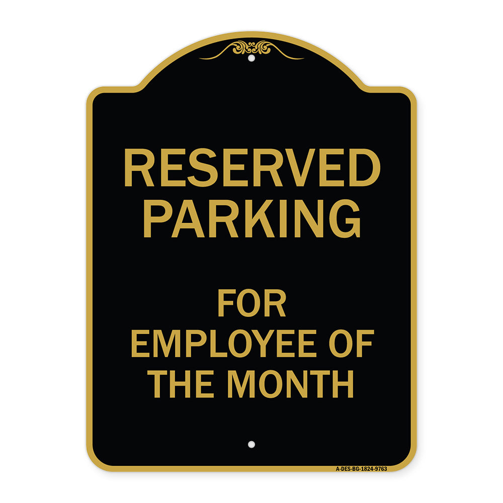 Reserved Parking For Employee Of The Month