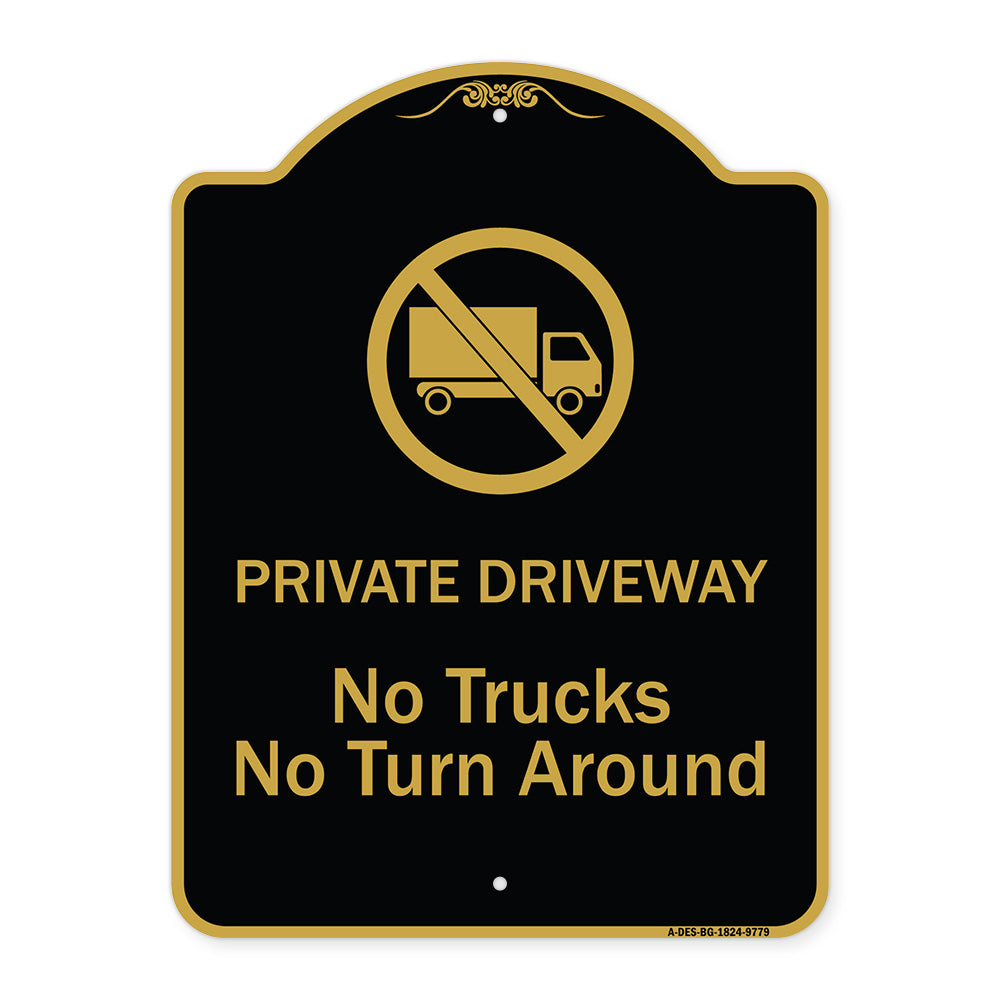 Private Driveway. No Trucks No Turnaround