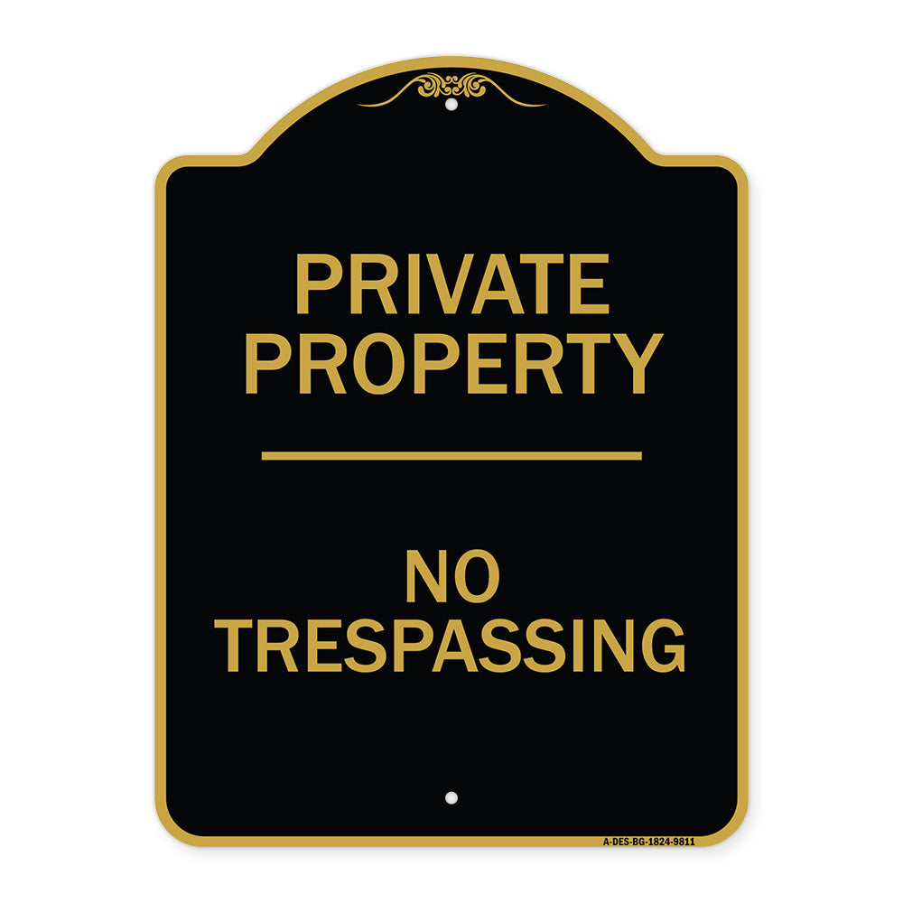 No Trespassing
