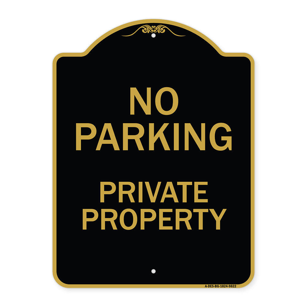 No Parking Private Property