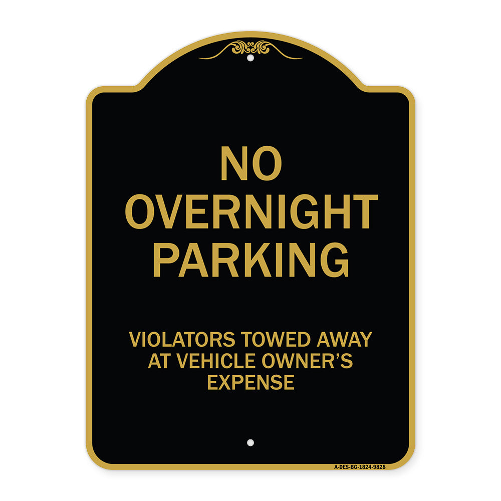 No Overnight Parking