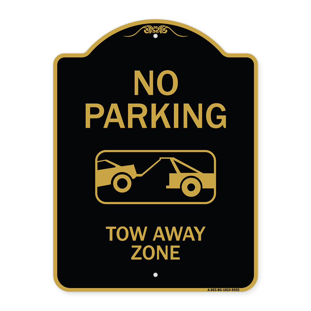 No Parking Tow Away Zone