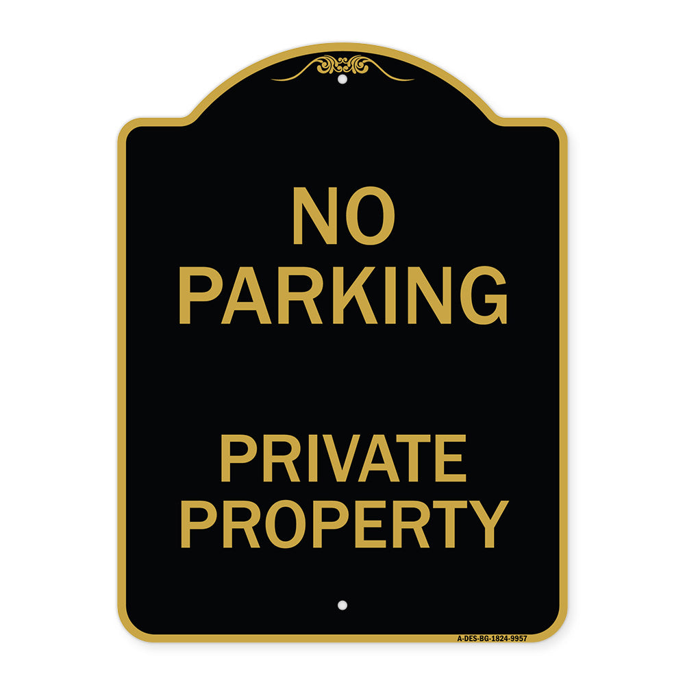 No Parking Private Property