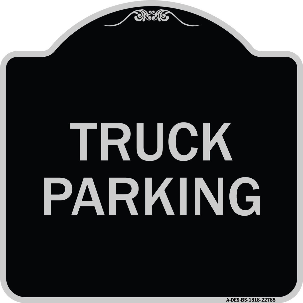 Truck Sign Truck Parking