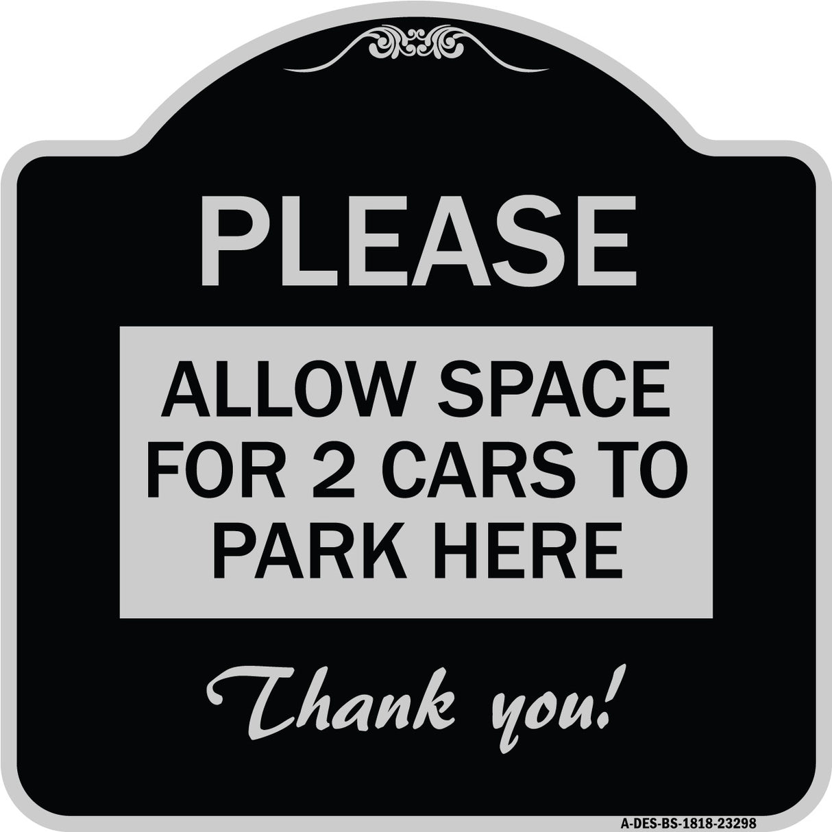 Please - Allow Space for 2 Cars to Park Here Thank You!