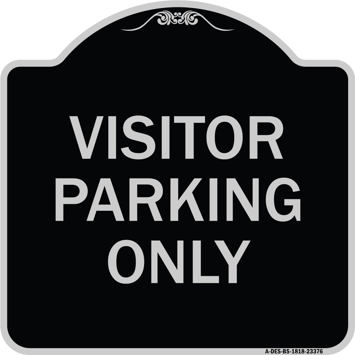 Parking Reserved Sign Visitor Parking Only