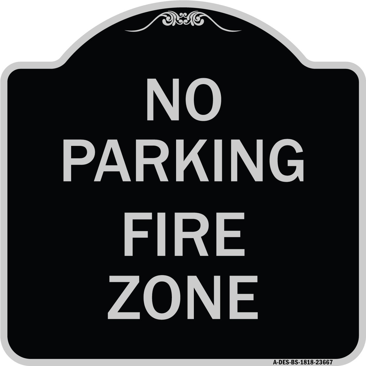 No Parking Sign No Parking Fire Zone