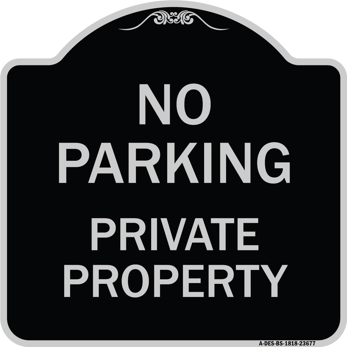 No Parking Private Property