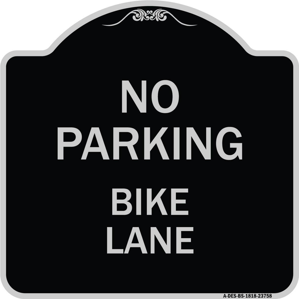 No Parking Bike Lane