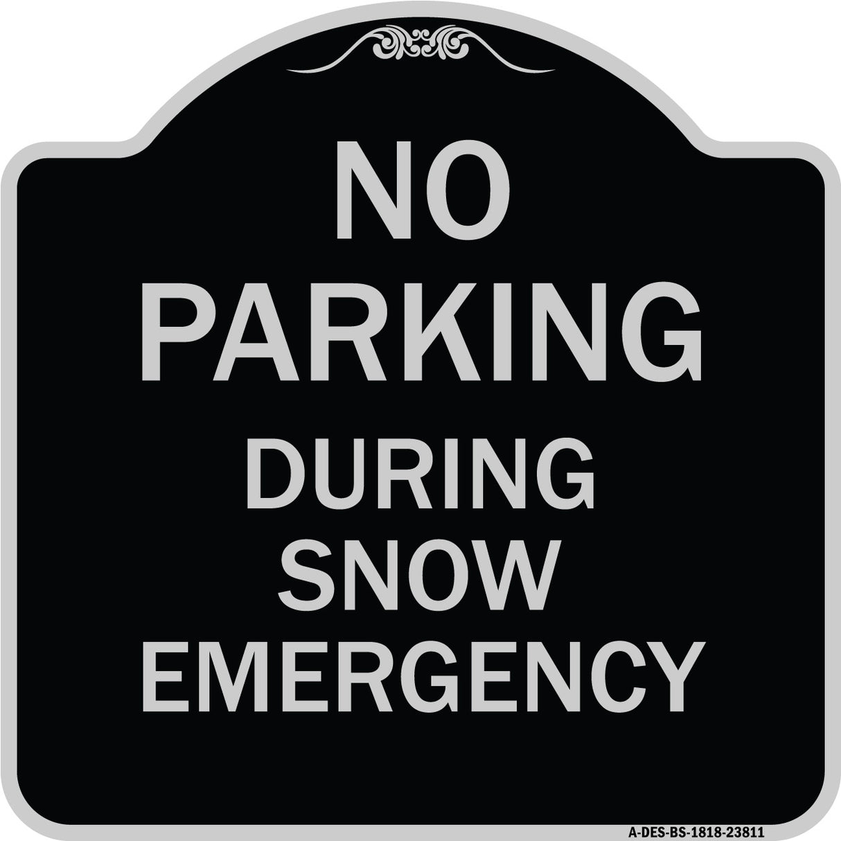No Parking - During Snow Emergency