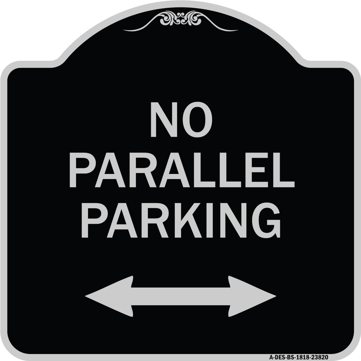 No Parallel Parking with Bidirectional Arrow