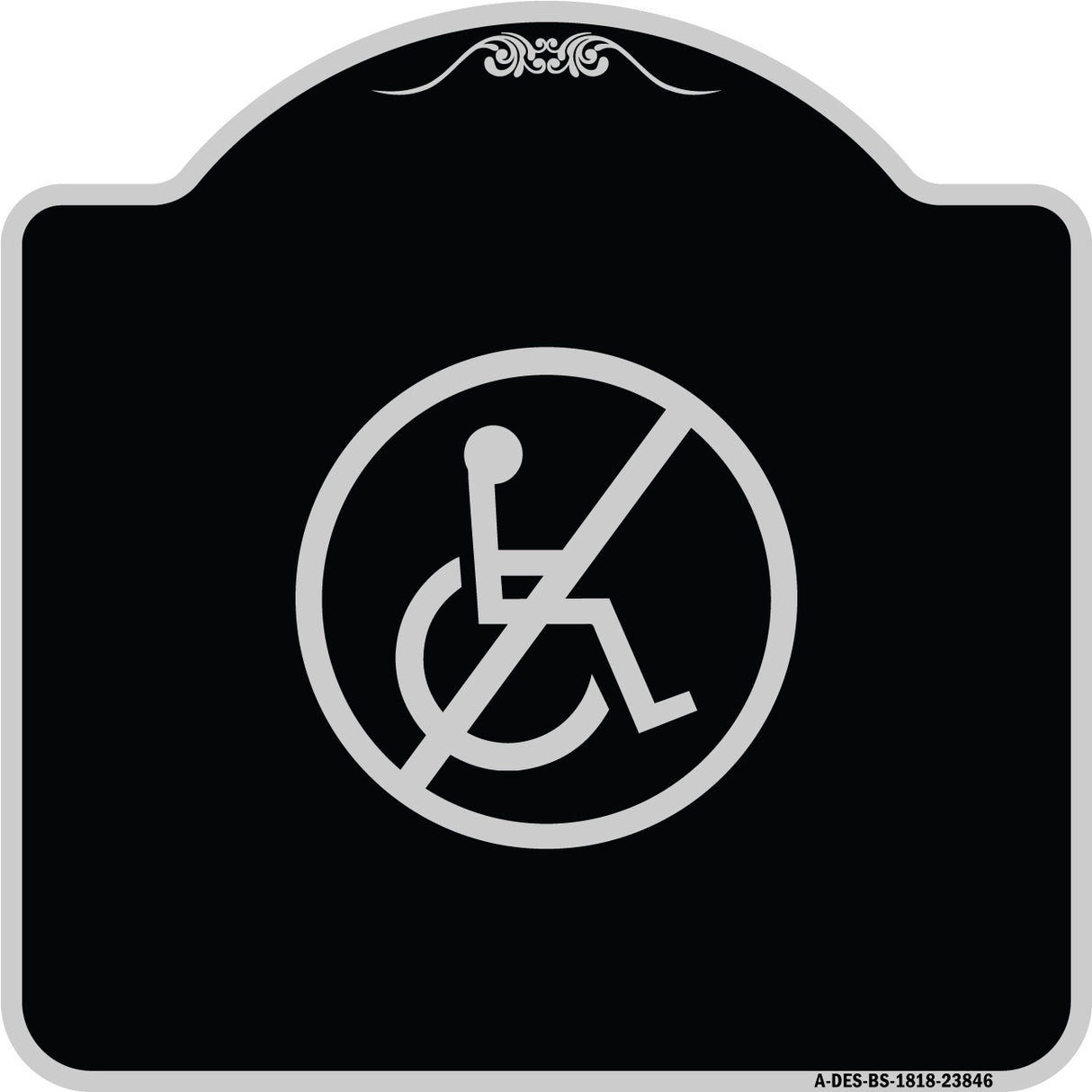 No Handicap Symbol