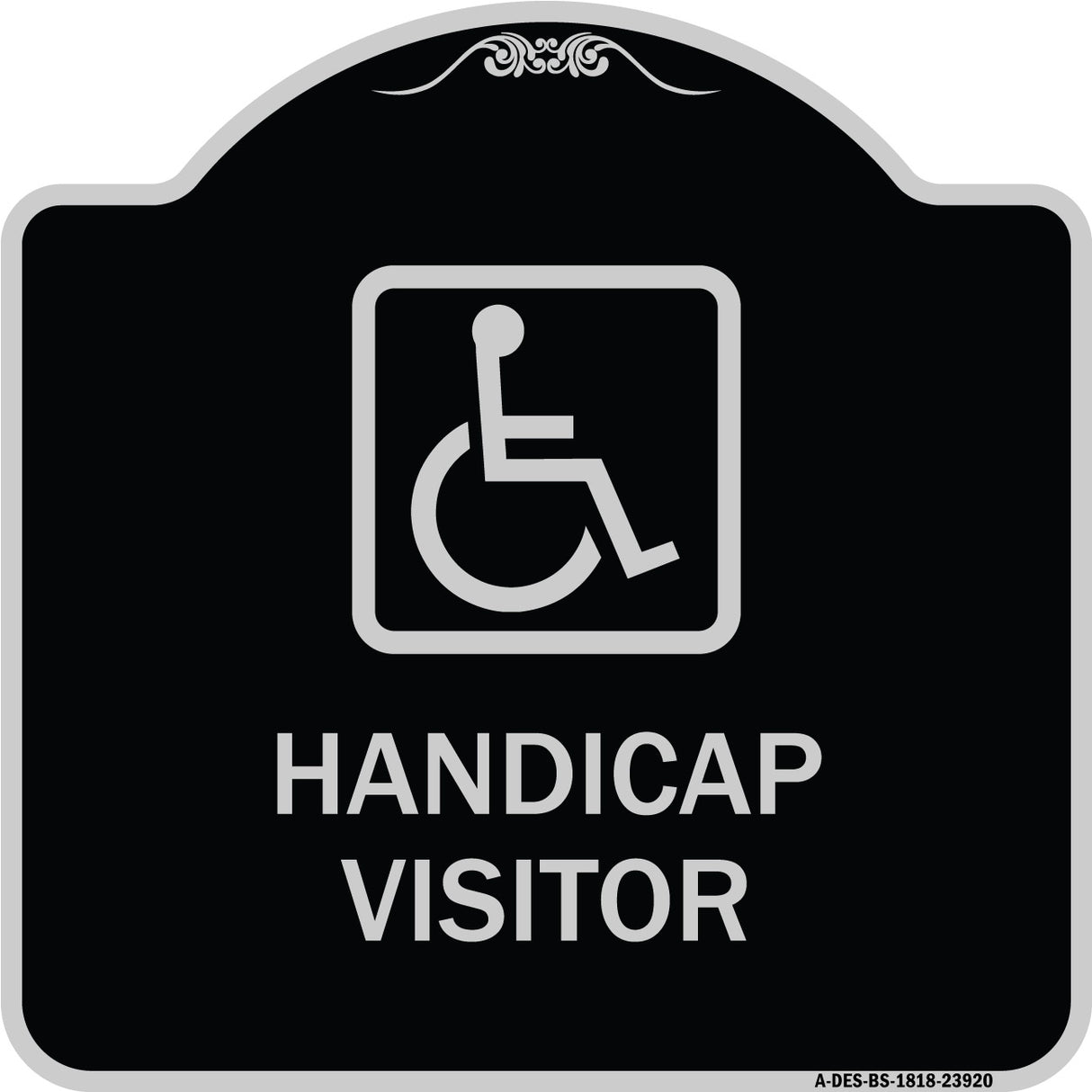 Handicap Visitor (With Graphic)