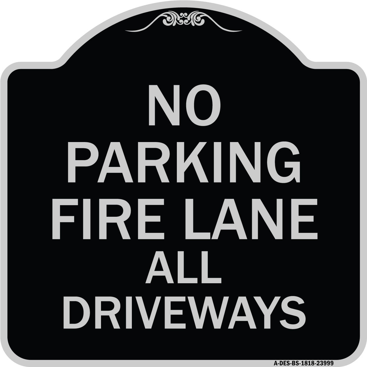 Fire Lane All Driveways
