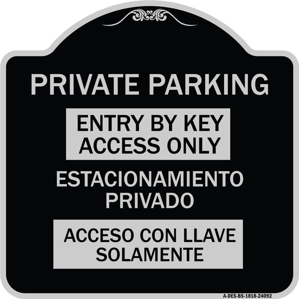 Entry by Key Access Only - Estacionamiento Privado Acceso Con Llave Solamente