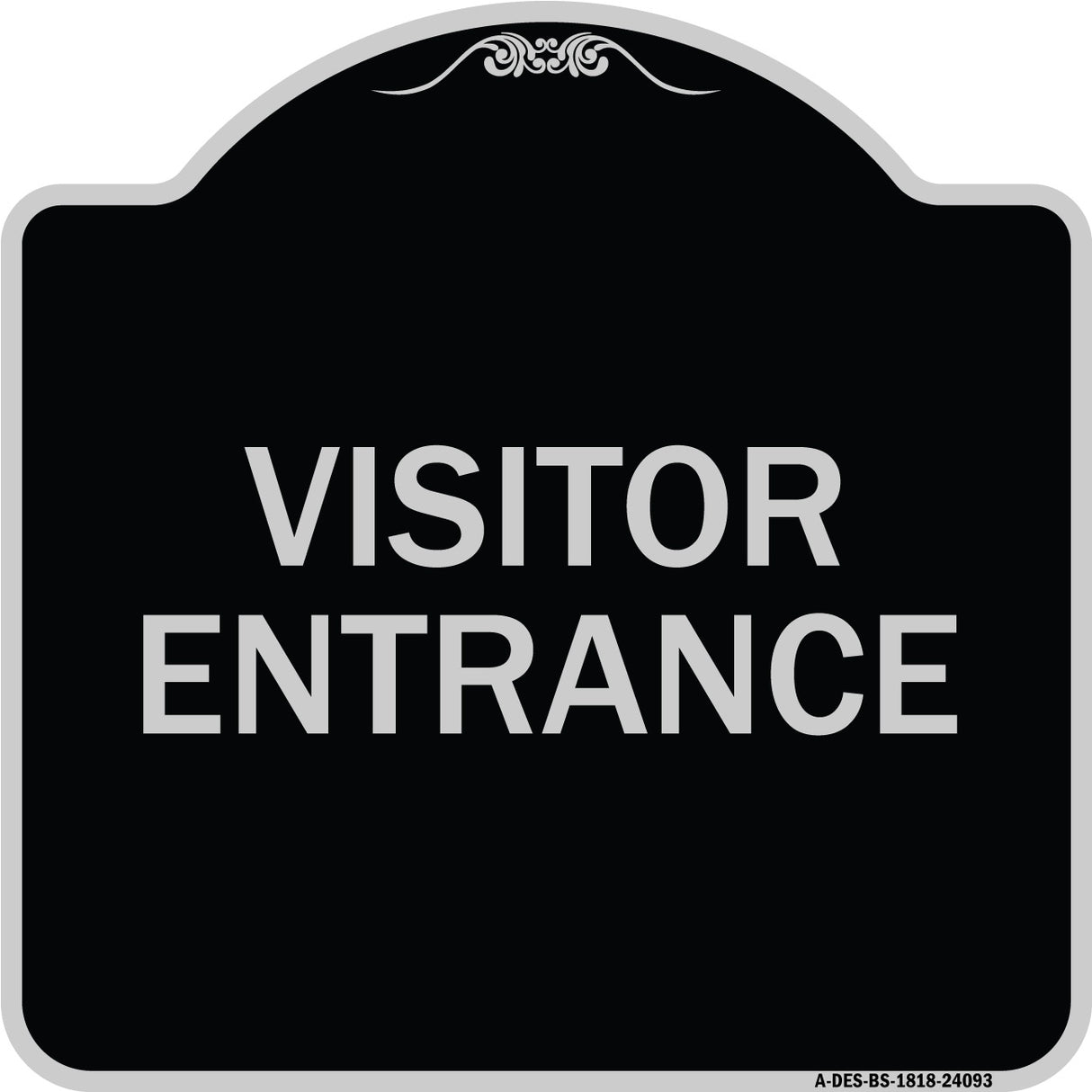 Entrance Sign Visitor Entrance