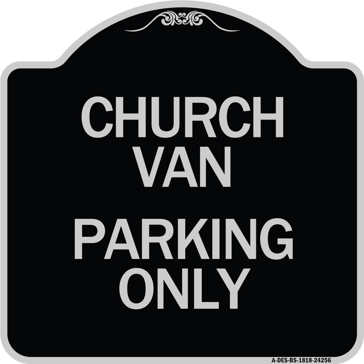 Church Van Parking Only