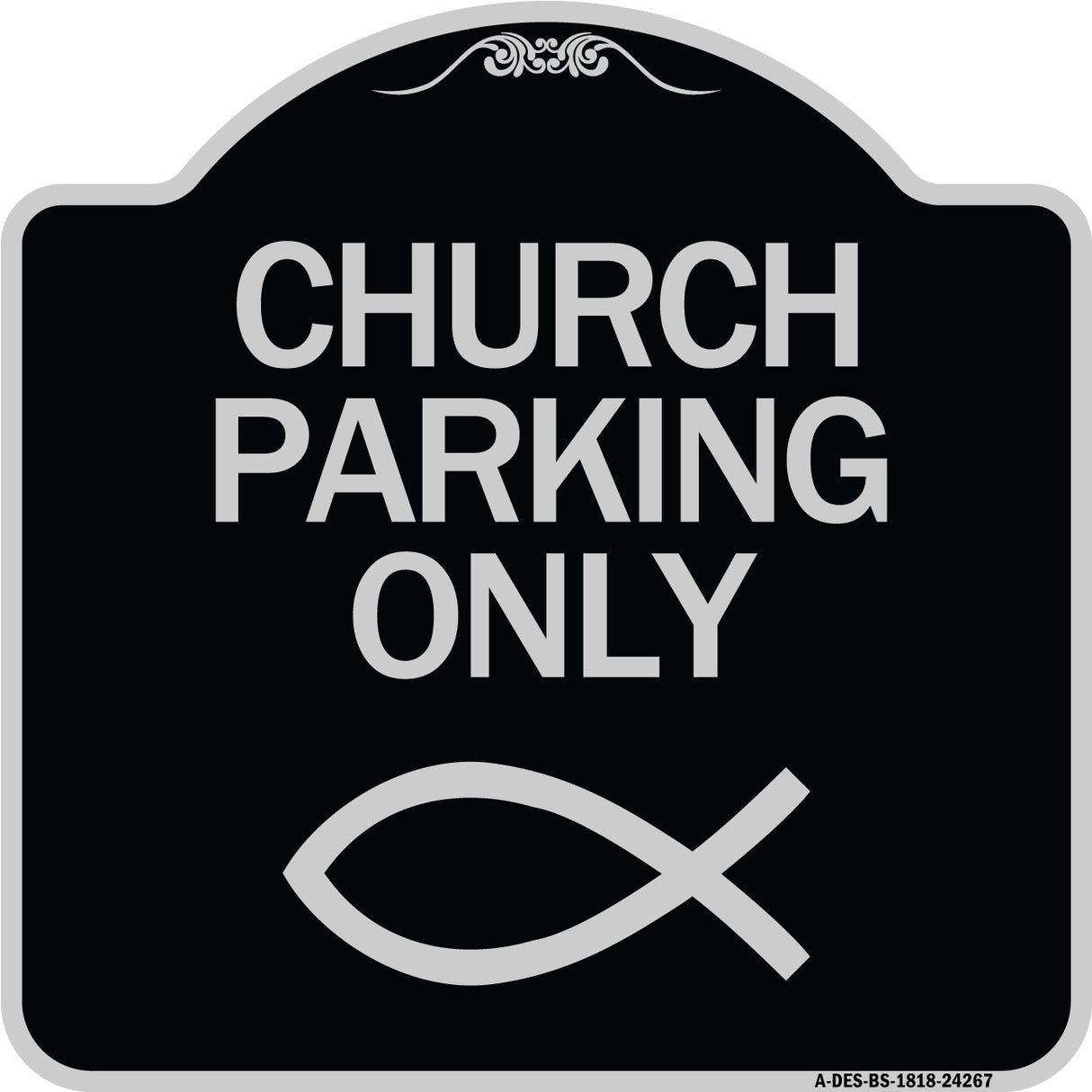 Church Parking Only (Symbol)