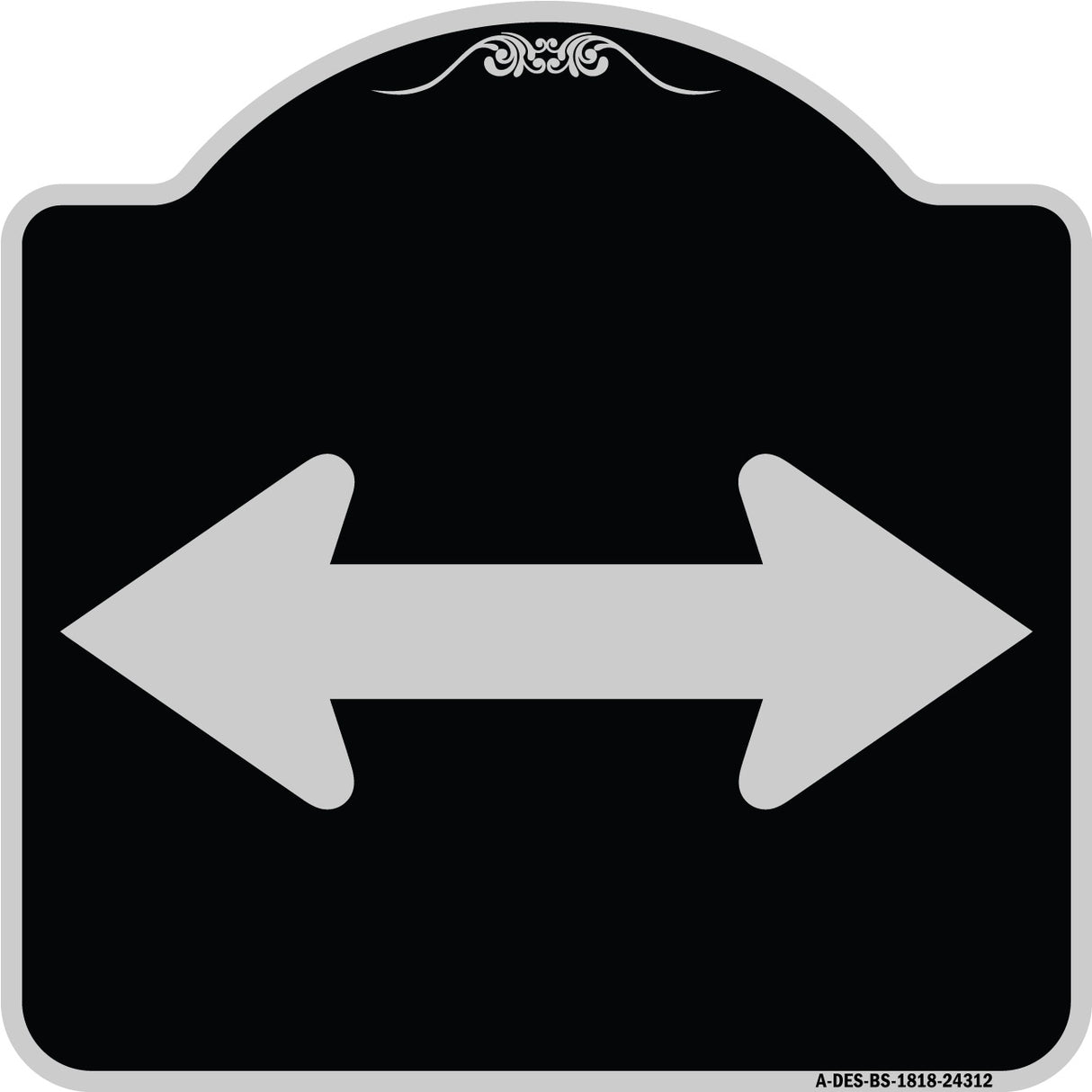 Bidirectional Arrow (Black)