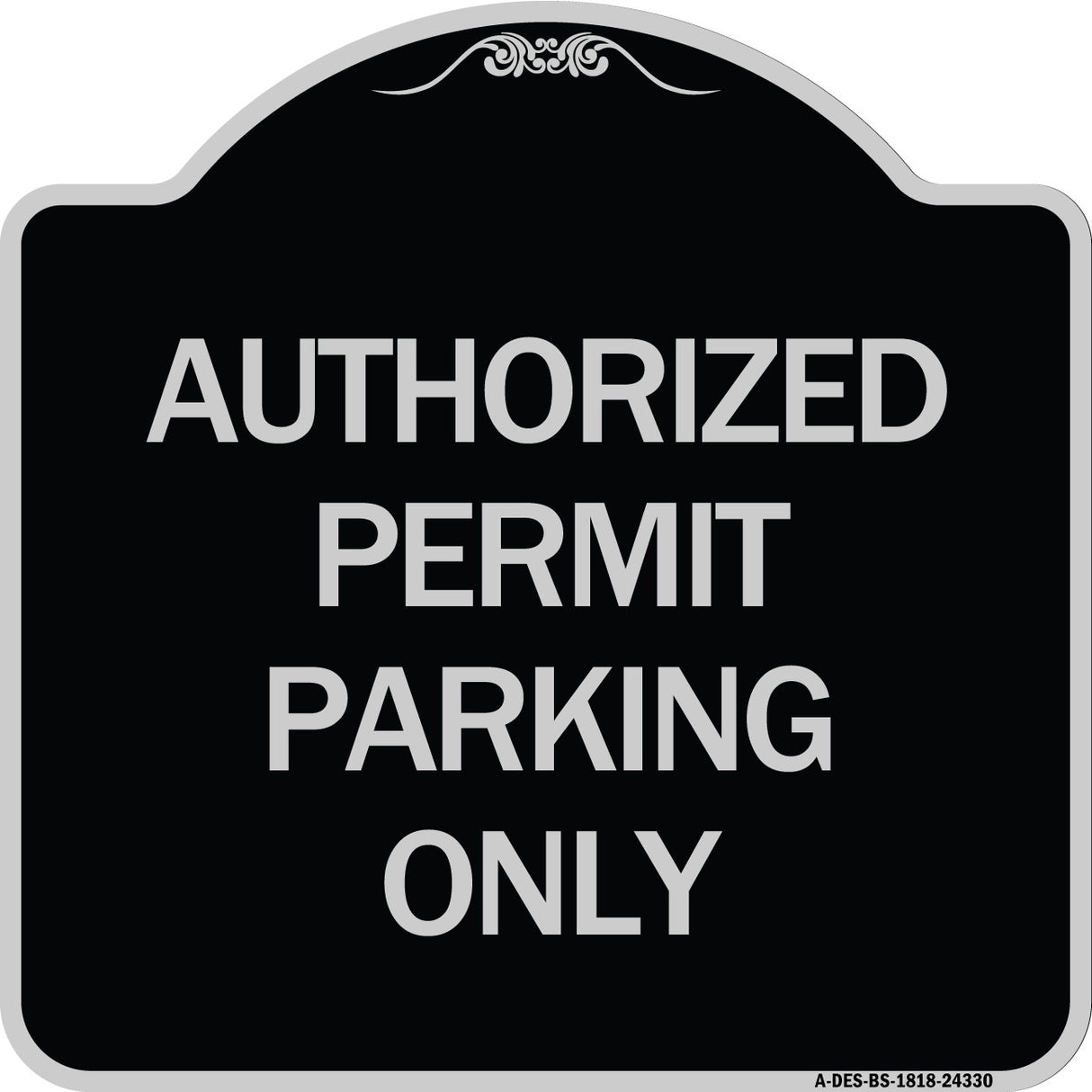 Authorized Permit Parking Only