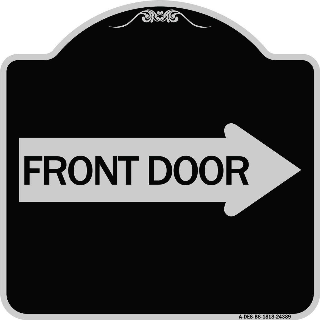 Front Door (With Right Arrow)