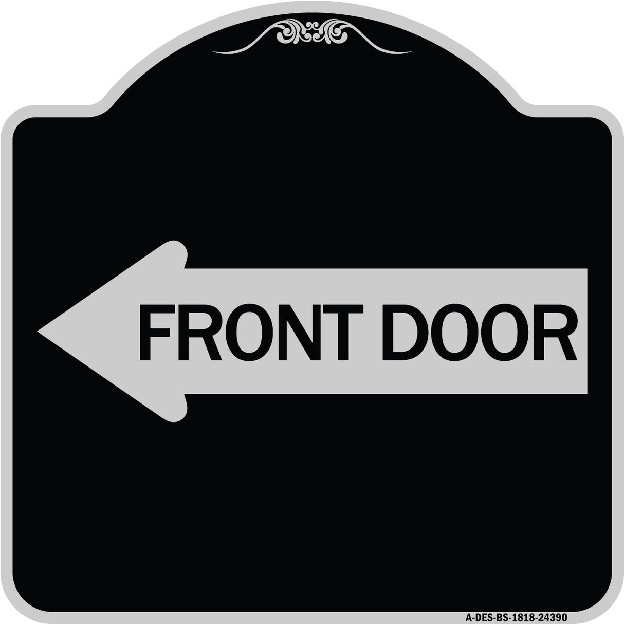 Front Door (With Left Arrow)