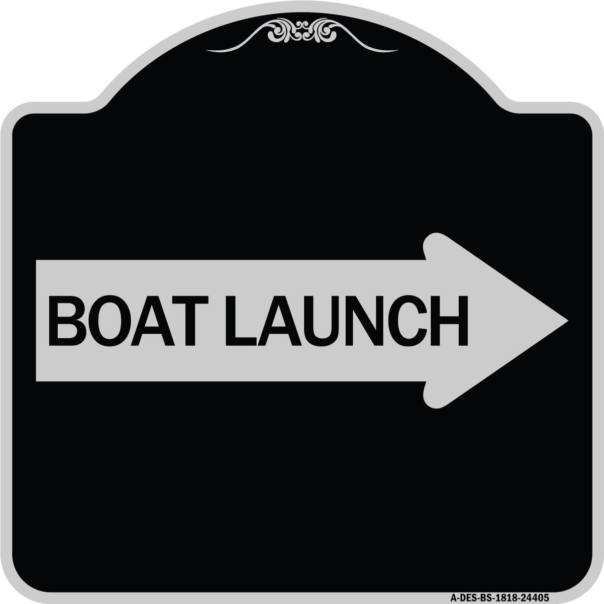 Boat Launch (With Right Arrow)