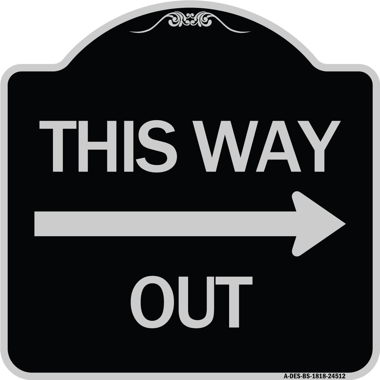 This Way Out (Right Arrow)